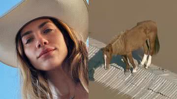 Giovanna Ewbank e cavalo Caramelo - Foto: Reprodução / Instagram