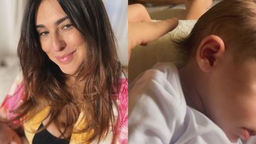 Fernanda Paes Leme curte momentos com a filha recém-nascida, Pilar - Reprodução/Instagram
